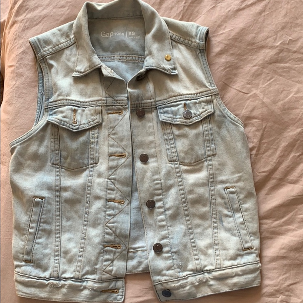 Gap jean vest
